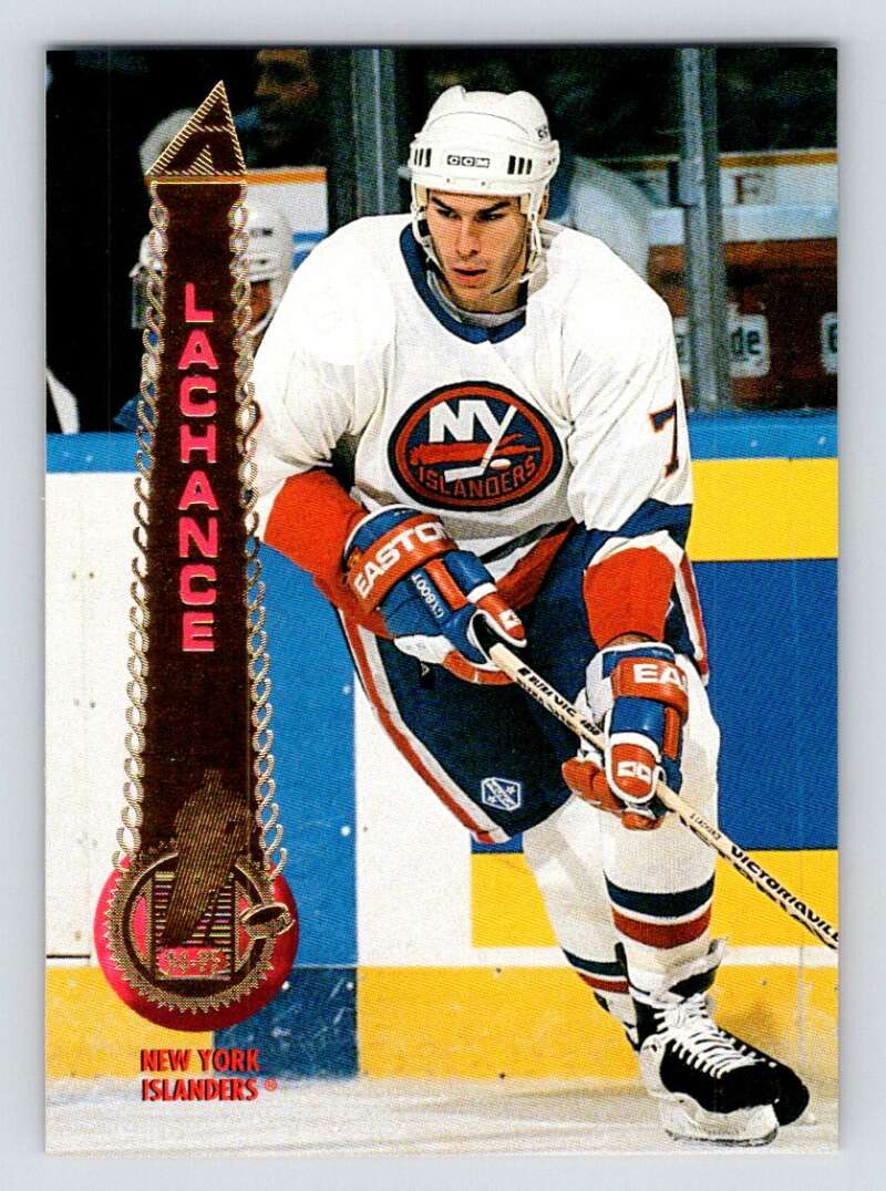 1994-95 Pinnacle #193 Scott Lachance New York Islanders Image 1