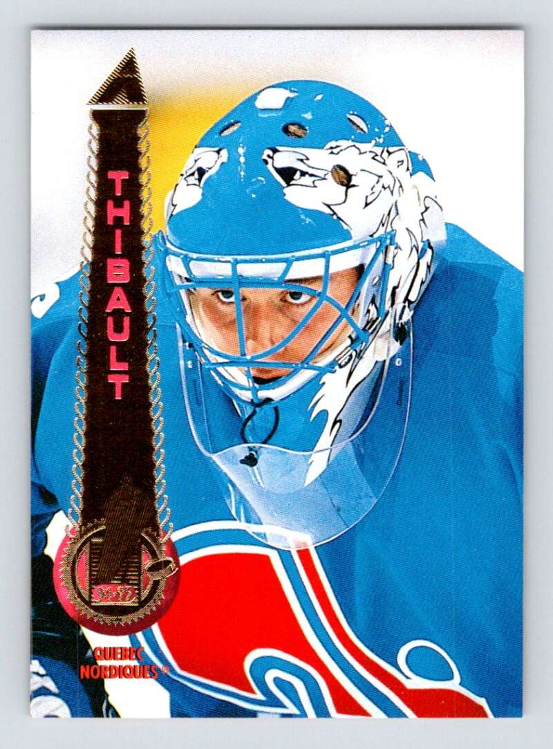 1994-95 Pinnacle #205 Jocelyn Thibault Quebec Nordiques Image 1