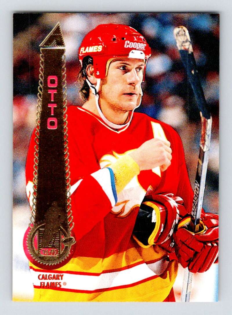 1994-95 Pinnacle #217 Joel Otto Calgary Flames Image 1
