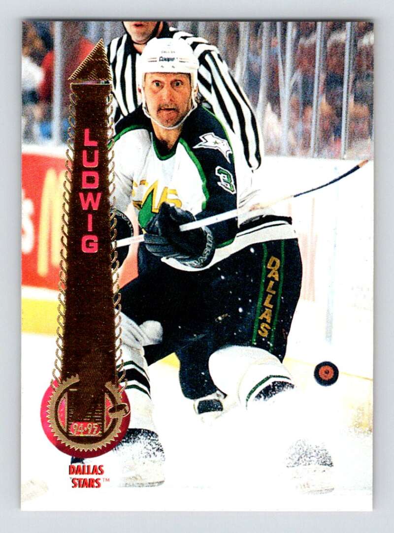 1994-95 Pinnacle #233 Craig Ludwig Dallas Stars Image 1