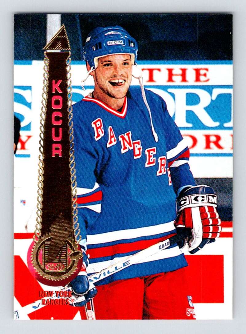 1994-95 Pinnacle #243 Joe Kocur New York Rangers Image 1