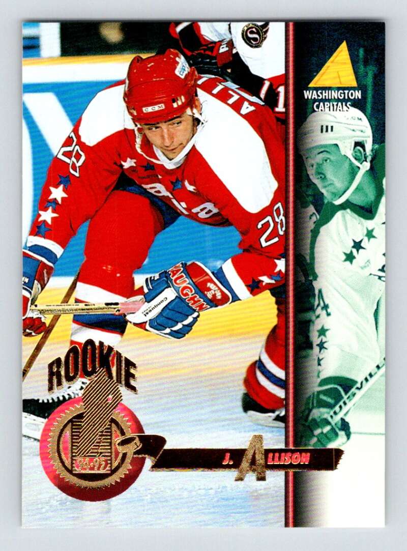 1994-95 Pinnacle #247 Jason Allison Washington Capitals Image 1