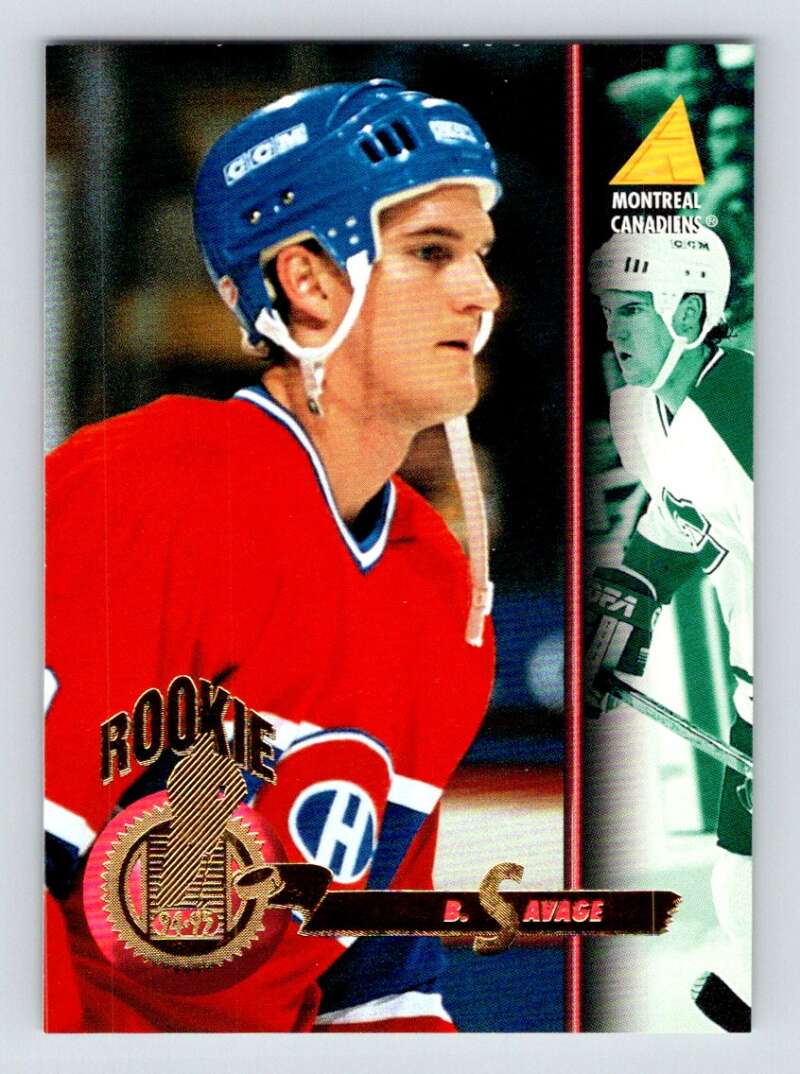 1994-95 Pinnacle #248 Brian Savage Montreal Canadiens Image 1