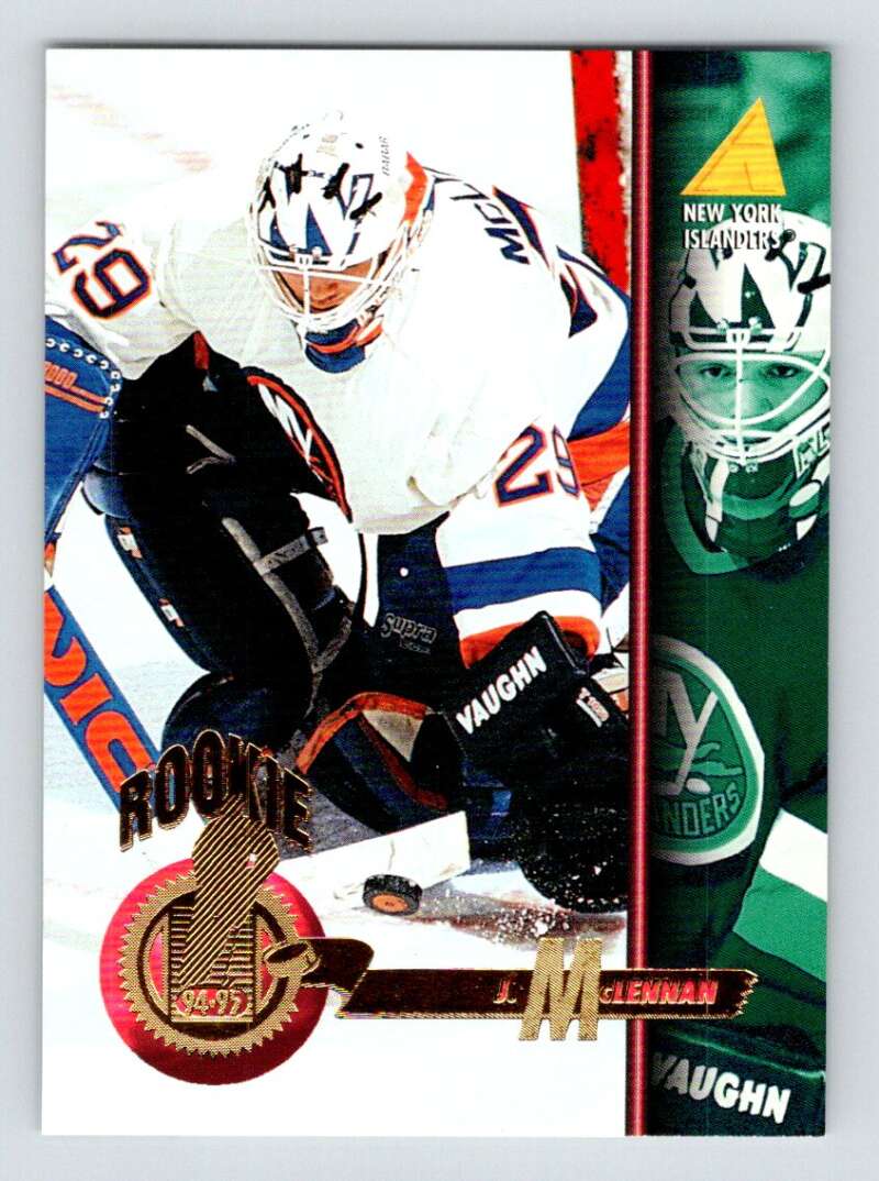 1994-95 Pinnacle #250 Jamie McLennan New York Islanders Image 1