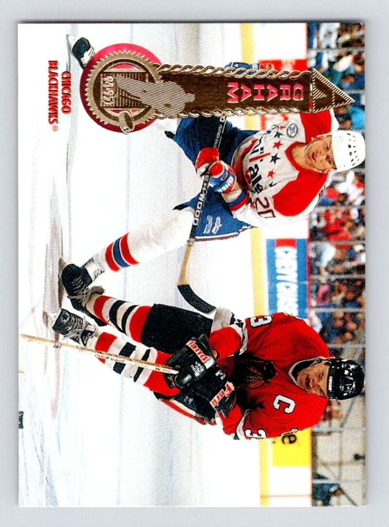 1994-95 Pinnacle #317 Dirk Graham Chicago Blackhawks Image 1
