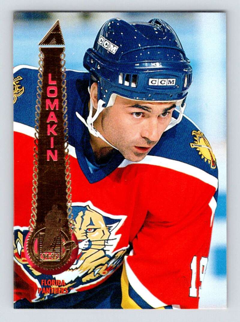 1994-95 Pinnacle #337 Andrei Lomakin Florida Panthers Image 1