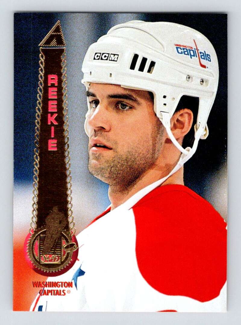 1994-95 Pinnacle #351 Joe Reekie Washington Capitals Image 1