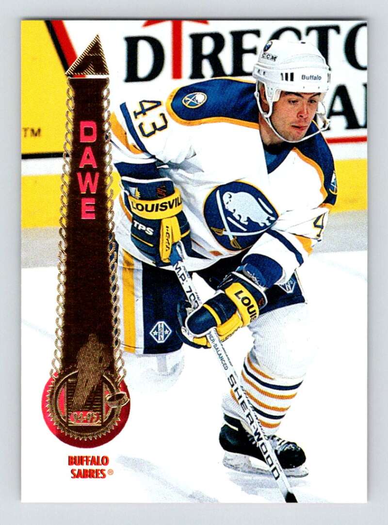 1994-95 Pinnacle #366 Jason Dawe Buffalo Sabres Image 1