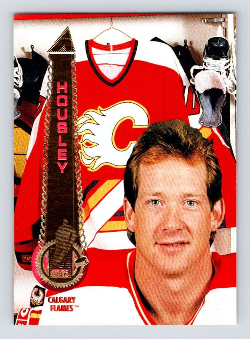 1994-95 Pinnacle #410 Phil Housley Calgary Flames Image 1