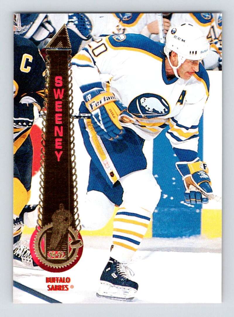 1994-95 Pinnacle #411 Bob Sweeney Buffalo Sabres Image 1