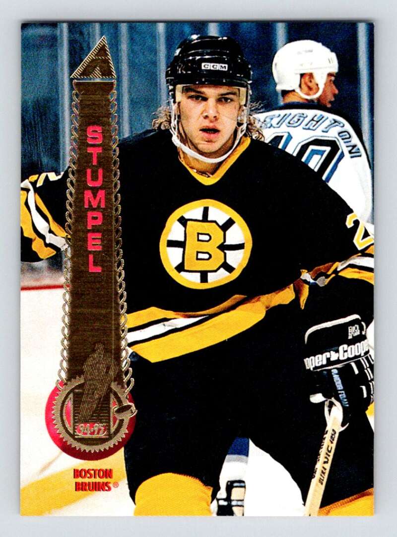 1994-95 Pinnacle #418 Jozef Stumpel Boston Bruins Image 1