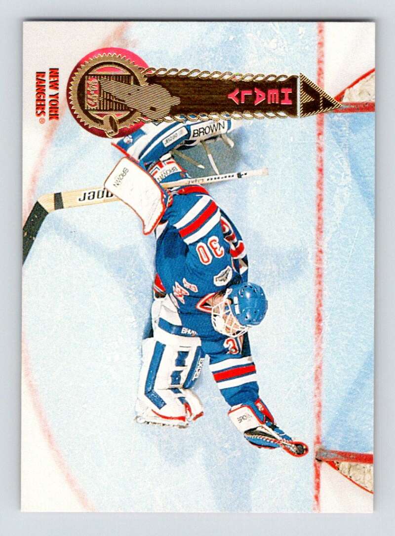 1994-95 Pinnacle #430 Glenn Healy New York Rangers Image 1