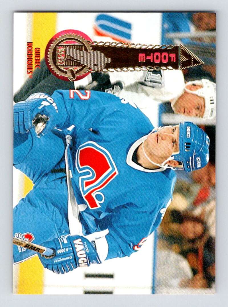 1994-95 Pinnacle #432 Adam Foote Quebec Nordiques Image 1