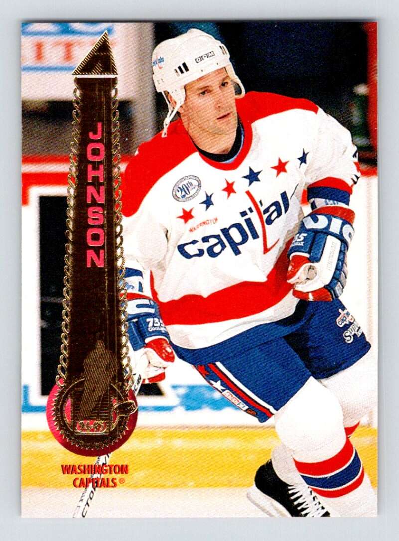 1994-95 Pinnacle #440 Jim Johnson Washington Capitals Image 1