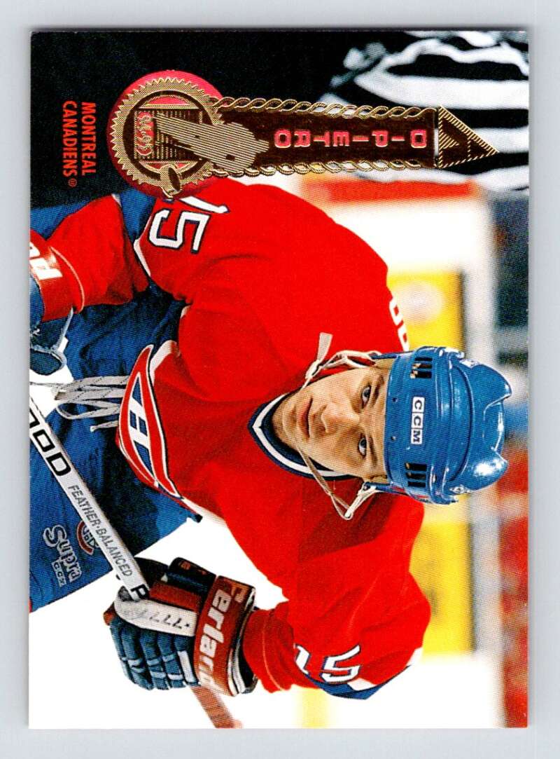 1994-95 Pinnacle #443 Paul DiPietro Montreal Canadiens Image 1