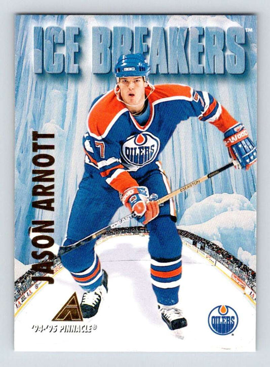 1994-95 Pinnacle #463 Jason Arnott IB  Edmonton Oilers  Image 1