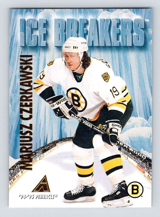 1994-95 Pinnacle #467 Mariusz Czerkawski IB  Boston Bruins  Image 1
