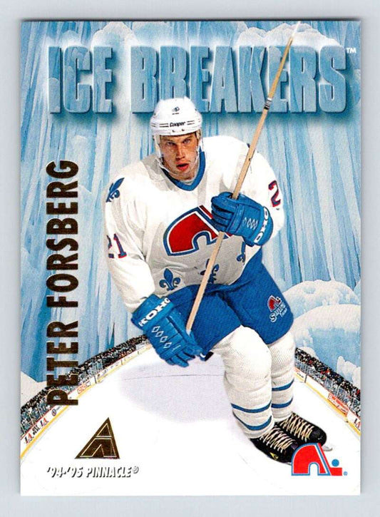 1994-95 Pinnacle #479 Peter Forsberg IB  Quebec Nordiques  Image 1