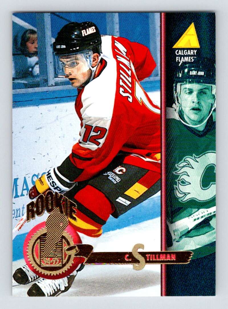 1994-95 Pinnacle #494 Cory Stillman RC Rookie Calgary Flames Image 1