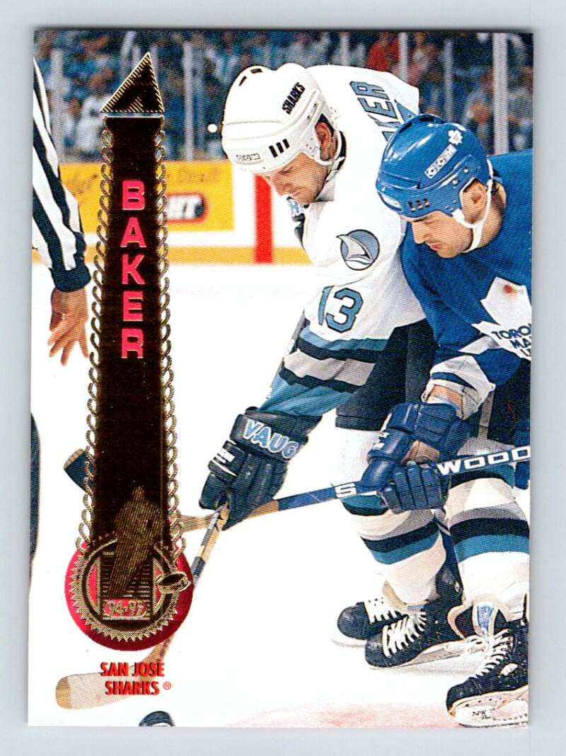1994-95 Pinnacle #502 Jamie Baker San Jose Sharks Image 1