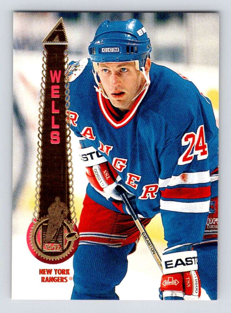 1994-95 Pinnacle #507 Jay Wells New York Rangers Image 1