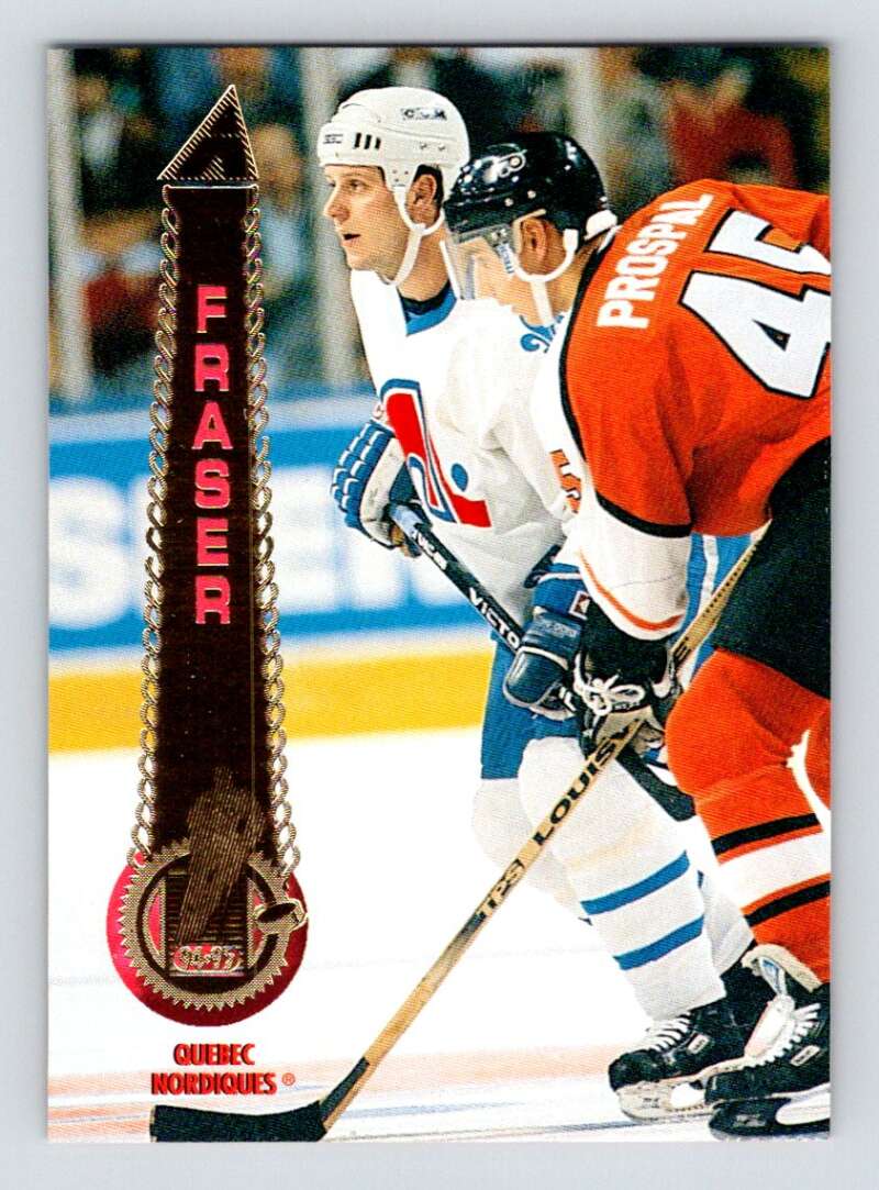 1994-95 Pinnacle #513 Iain Fraser Quebec Nordiques Image 1