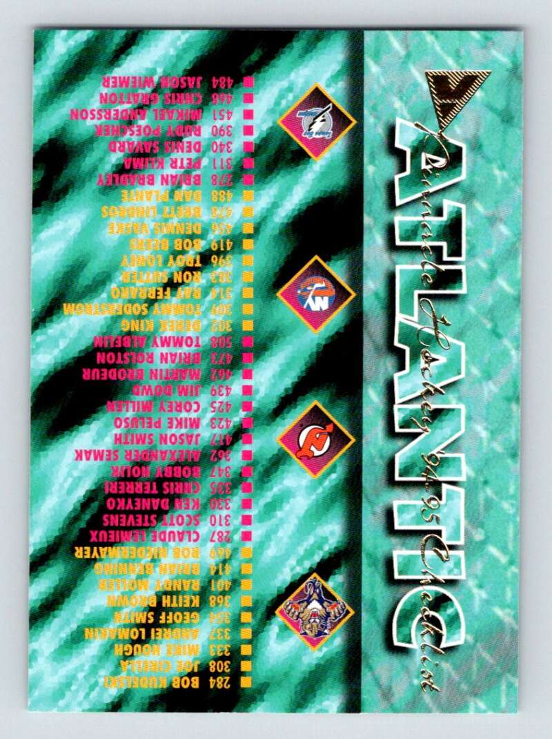 1994-95 Pinnacle #517 Checklist Image 1