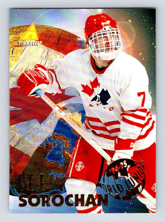 1994-95 Pinnacle #528 Lee Sorochan  RC Rookie  Image 1
