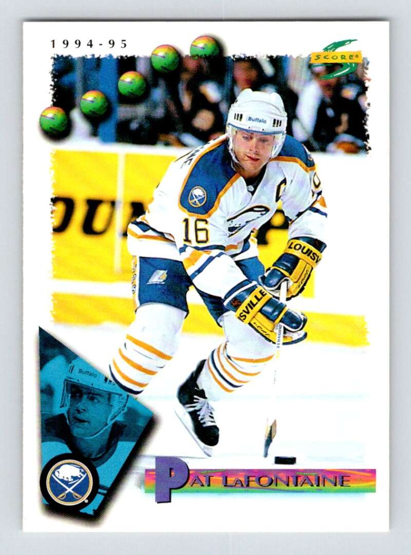 1994-95 Score Hockey #2 Pat LaFontaine Buffalo Sabres V90667 Image 1