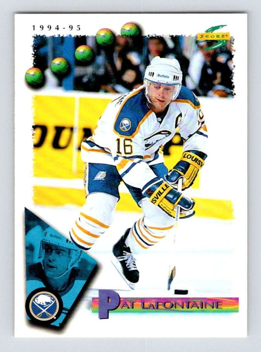 1994-95 Score Hockey #2 Pat LaFontaine  Buffalo Sabres  V90667 Image 1