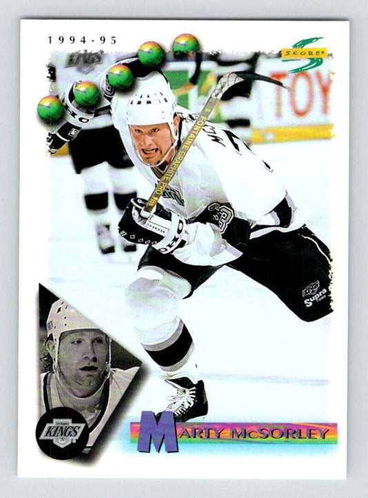1994-95 Score Hockey #20 Marty McSorley  Los Angeles Kings  V90685 Image 1