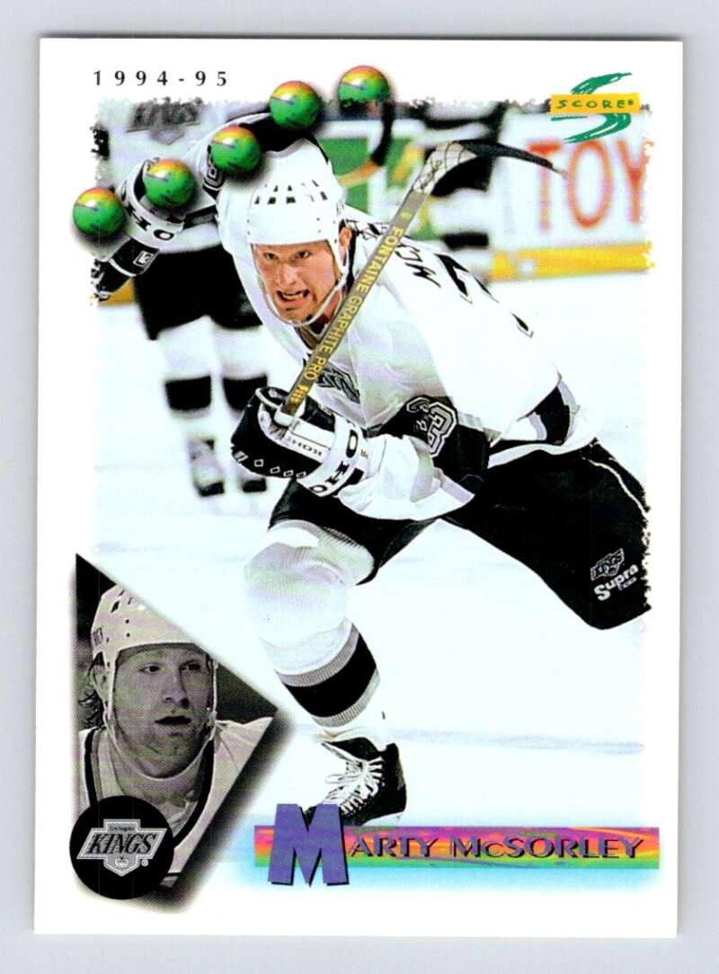 1994-95 Score Hockey #20 Marty McSorley Los Angeles Kings V90685 Image 1