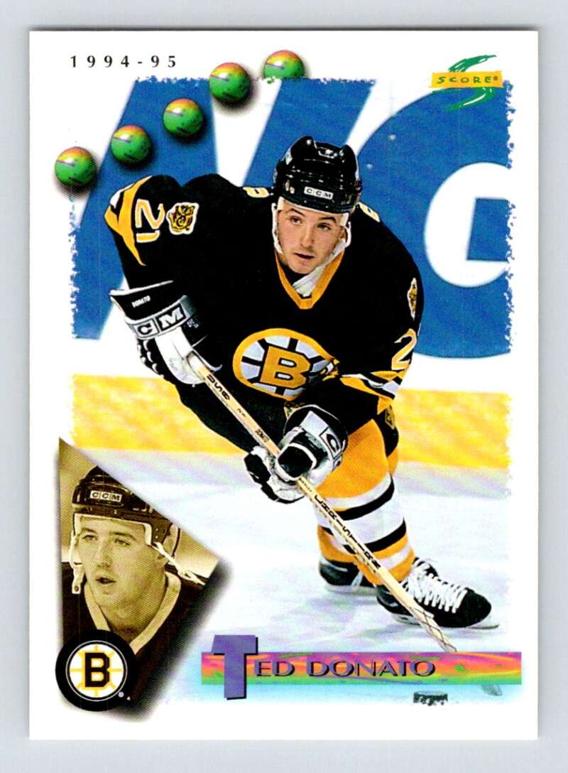 1994-95 Score Hockey #27 Ted Donato Boston Bruins V90692 Image 1