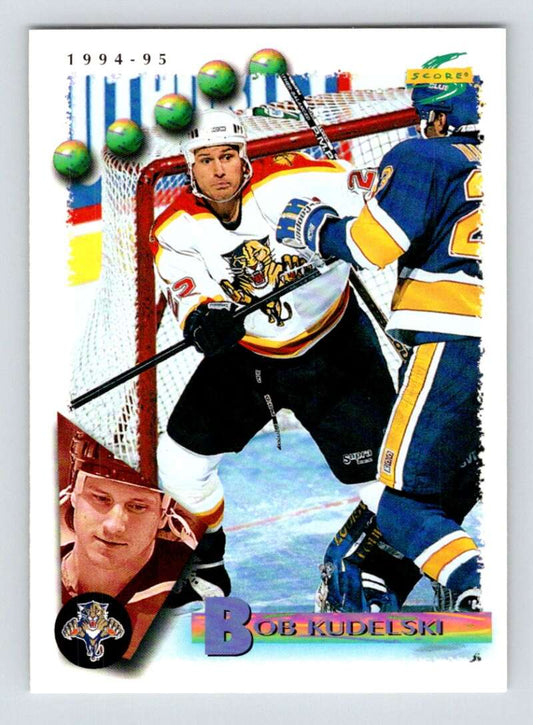 1994-95 Score Hockey #28 Bob Kudelski  Florida Panthers  V90693 Image 1