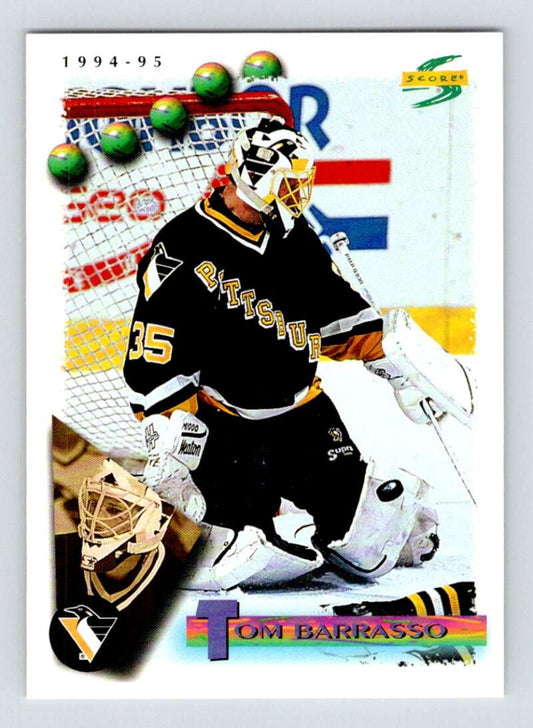 1994-95 Score Hockey #31 Tom Barrasso  Pittsburgh Penguins  V90696 Image 1