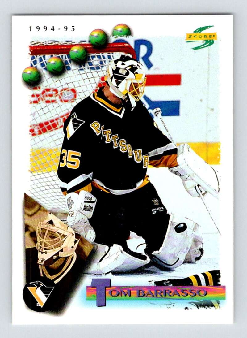 1994-95 Score Hockey #31 Tom Barrasso Pittsburgh Penguins V90696 Image 1