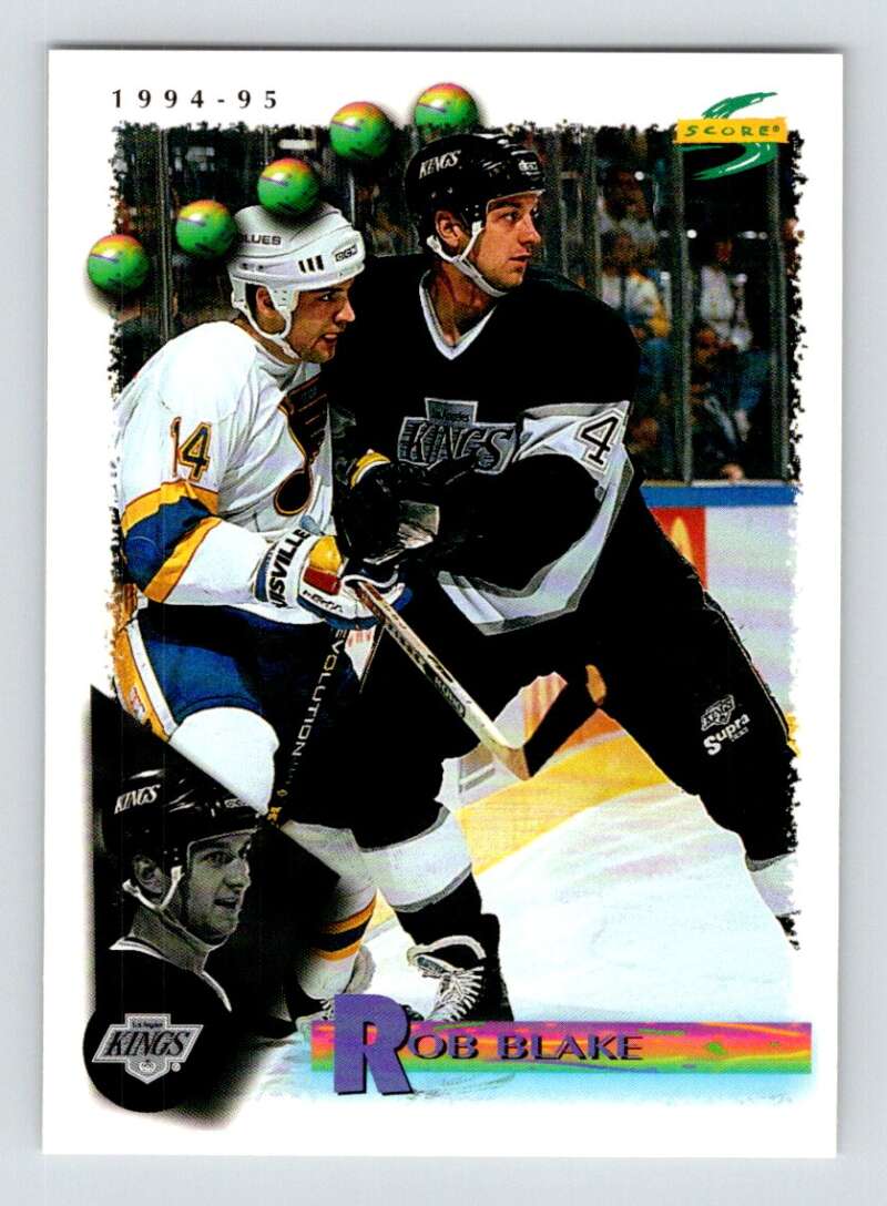1994-95 Score Hockey #47 Rob Blake Los Angeles Kings V90712 Image 1