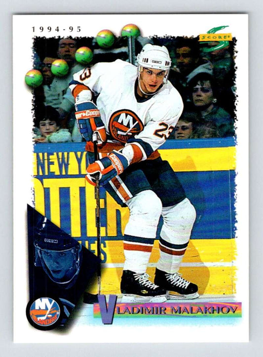 1994-95 Score Hockey #62 Vladimir Malakhov  New York Islanders  V90727 Image 1