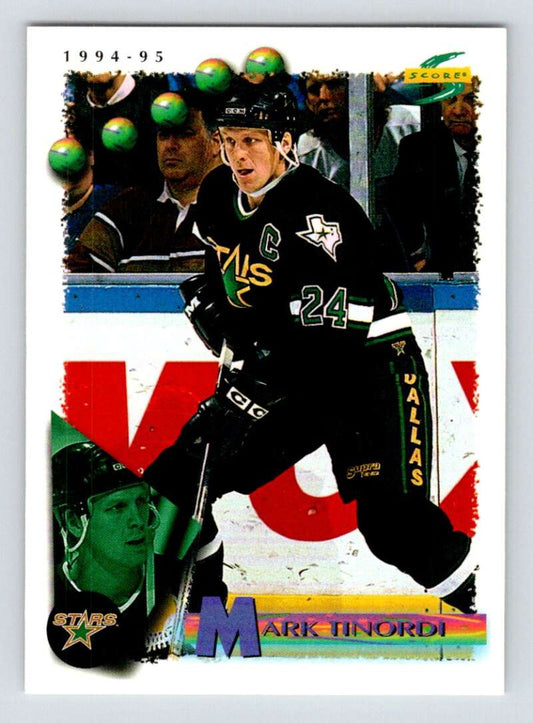 1994-95 Score Hockey #68 Mark Tinordi  Dallas Stars  V90733 Image 1