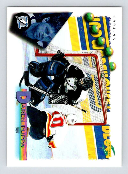 1994-95 Score Hockey #72 Daren Puppa  Tampa Bay Lightning  V90737 Image 1