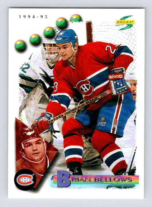 1994-95 Score Hockey #73 Brian Bellows  Montreal Canadiens  V90738 Image 1