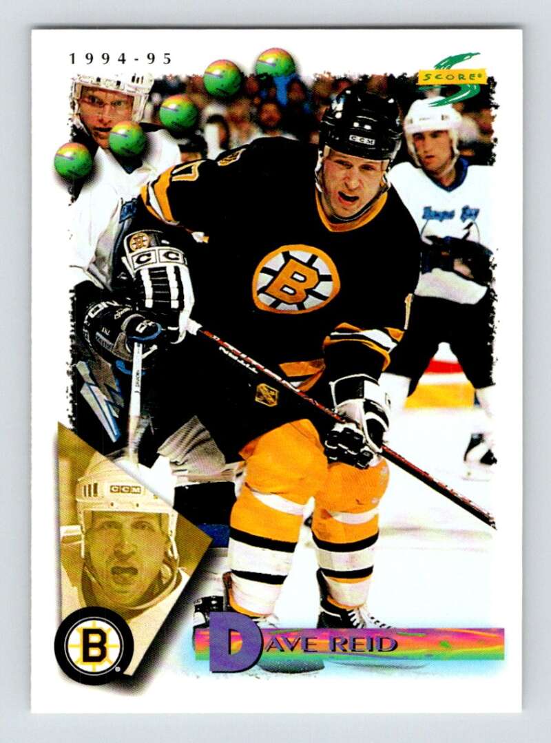 1994-95 Score Hockey #80 David Reid Boston Bruins V90745 Image 1