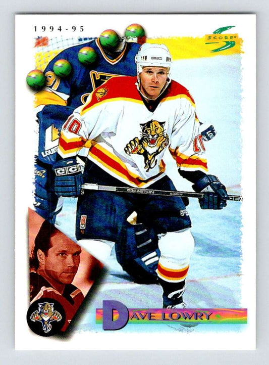 1994-95 Score Hockey #81 Dave Lowry  Florida Panthers  V90746 Image 1