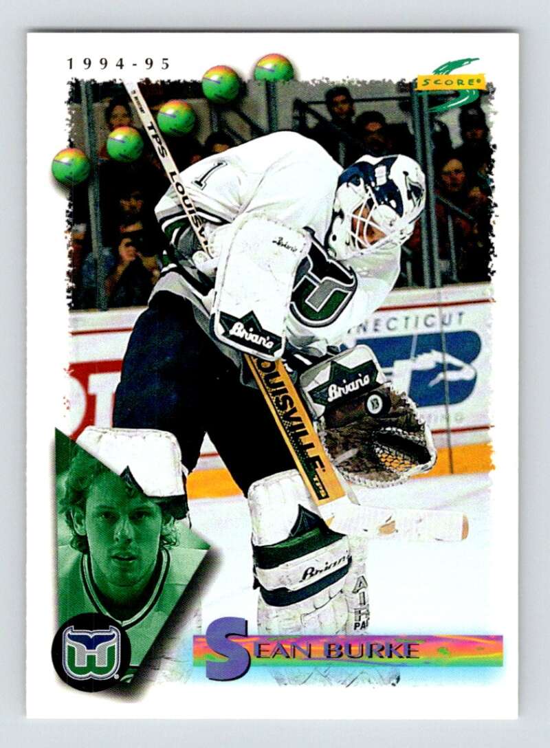 1994-95 Score Hockey #84 Sean Burke Hartford Whalers V90749 Image 1