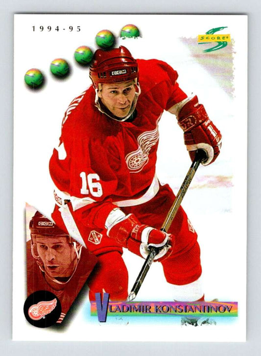 1994-95 Score Hockey #96 Vladimir Konstantinov  Detroit Red Wings  V90761 Image 1