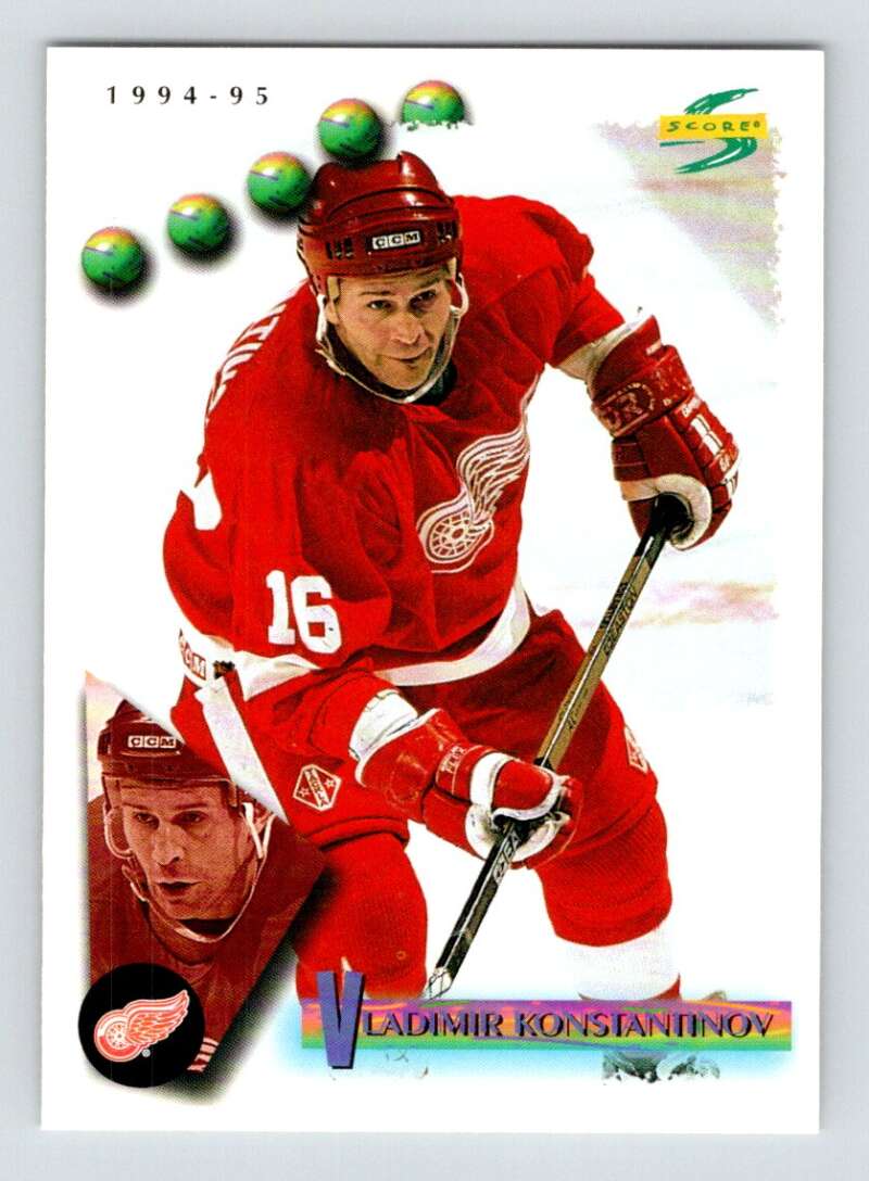 1994-95 Score Hockey #96 Vladimir Konstantinov Detroit Red Wings V90761 Image 1