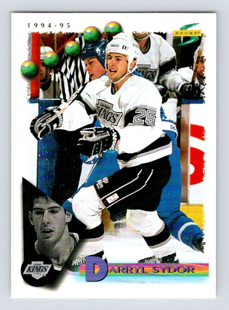 1994-95 Score Hockey #97 Darryl Sydor Los Angeles Kings V90762 Image 1
