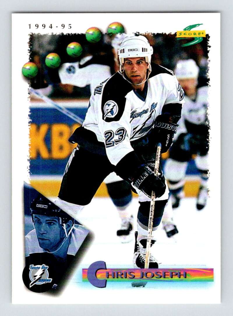 1994-95 Score Hockey #98 Chris Joseph Tampa Bay Lightning V90763 Image 1