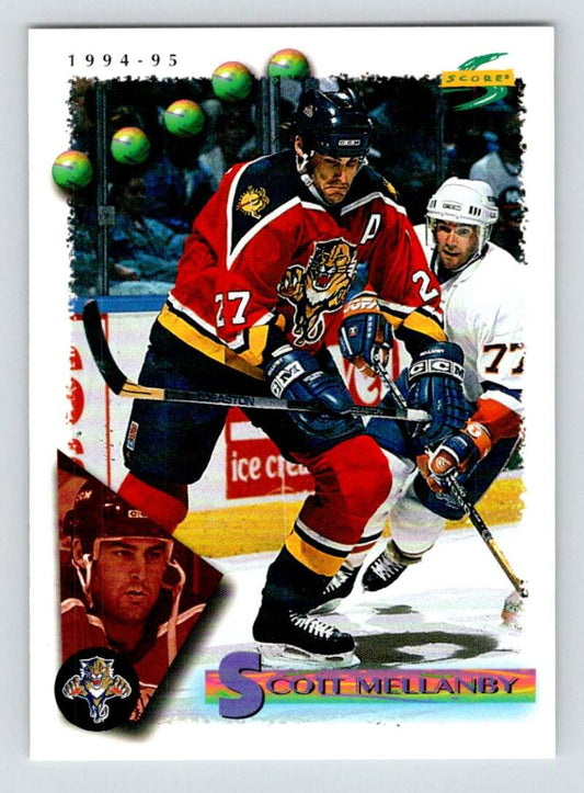 1994-95 Score Hockey #102 Scott Mellanby  Florida Panthers  V90767 Image 1
