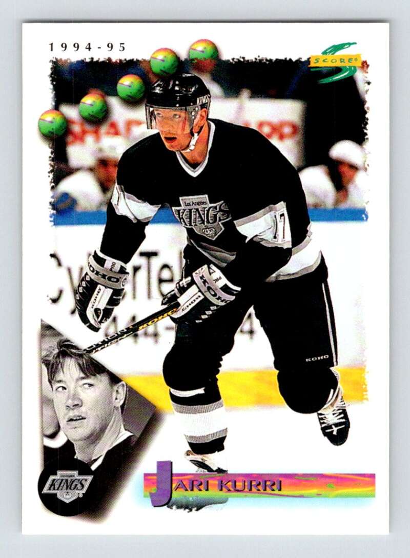 1994-95 Score Hockey #114 Jari Kurri Los Angeles Kings V90779 Image 1